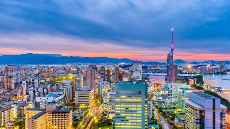 China Eastern Airlines Fukuoka Office in Japan