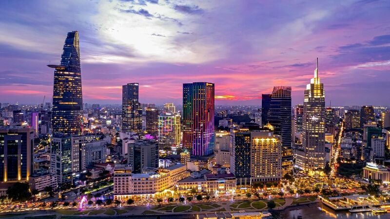 Vietnam Airlines Ticket Office in Ho Chi Minh