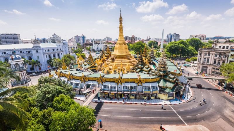 Vietnam Airlines Yangon Office in Myanmar